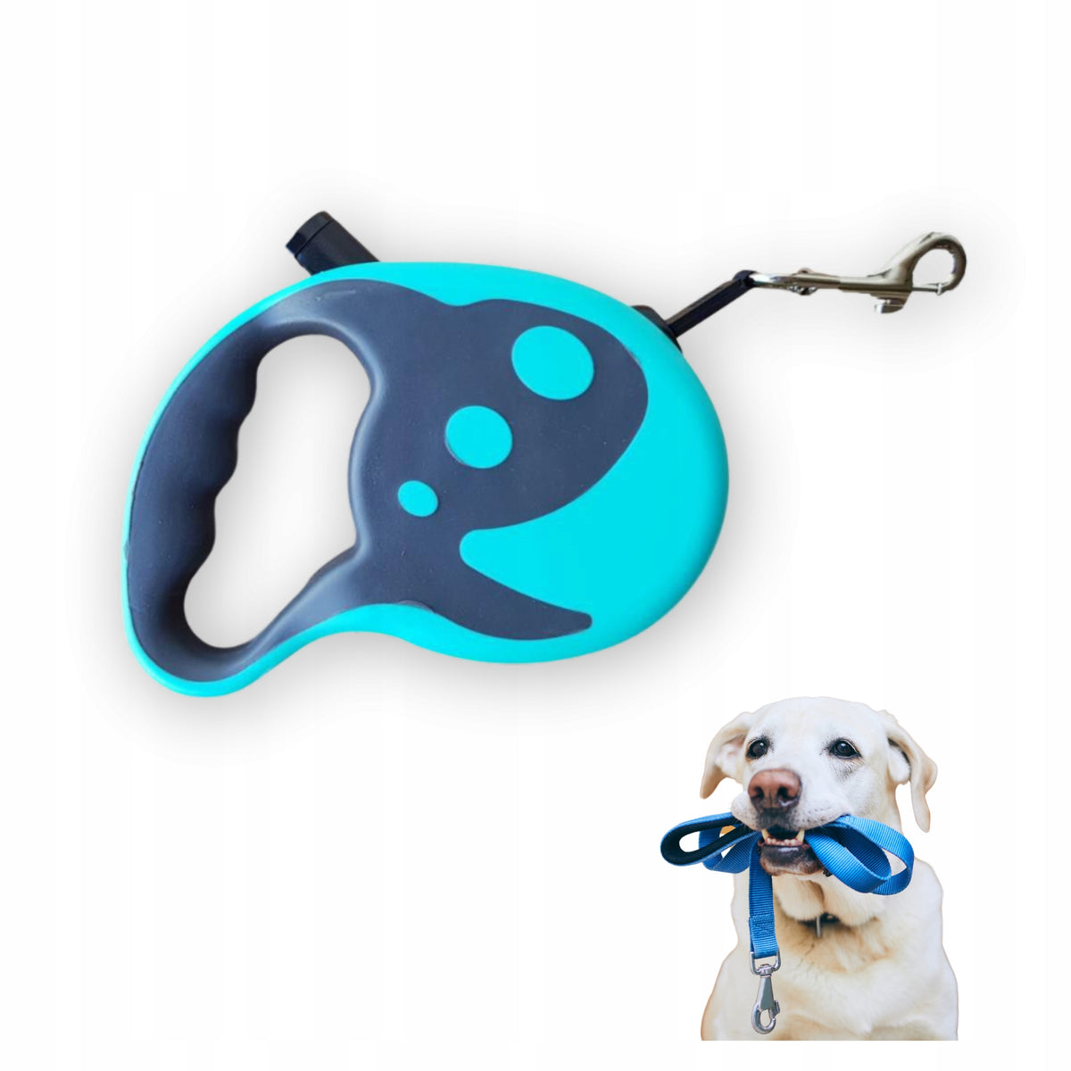 AUTOMATIC DOG LEASH 5M EXTENDABLE WITH LOCK UP TO 20 KG 3 COLORS