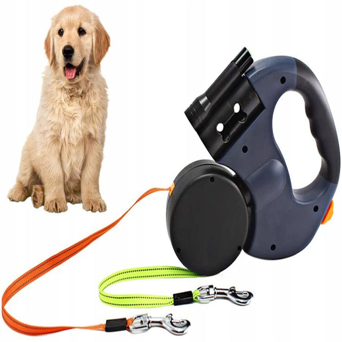 AUTOMATIC DOG LEASH TAPE WITH LOCK 3m 10kg Manufacturer code PT0577BU