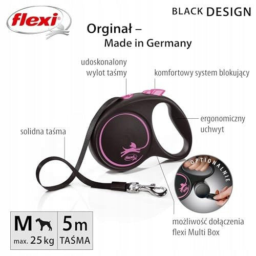 AUTOMATIC DOG TAPE LANYARD WITH PATTERN Brand Flex