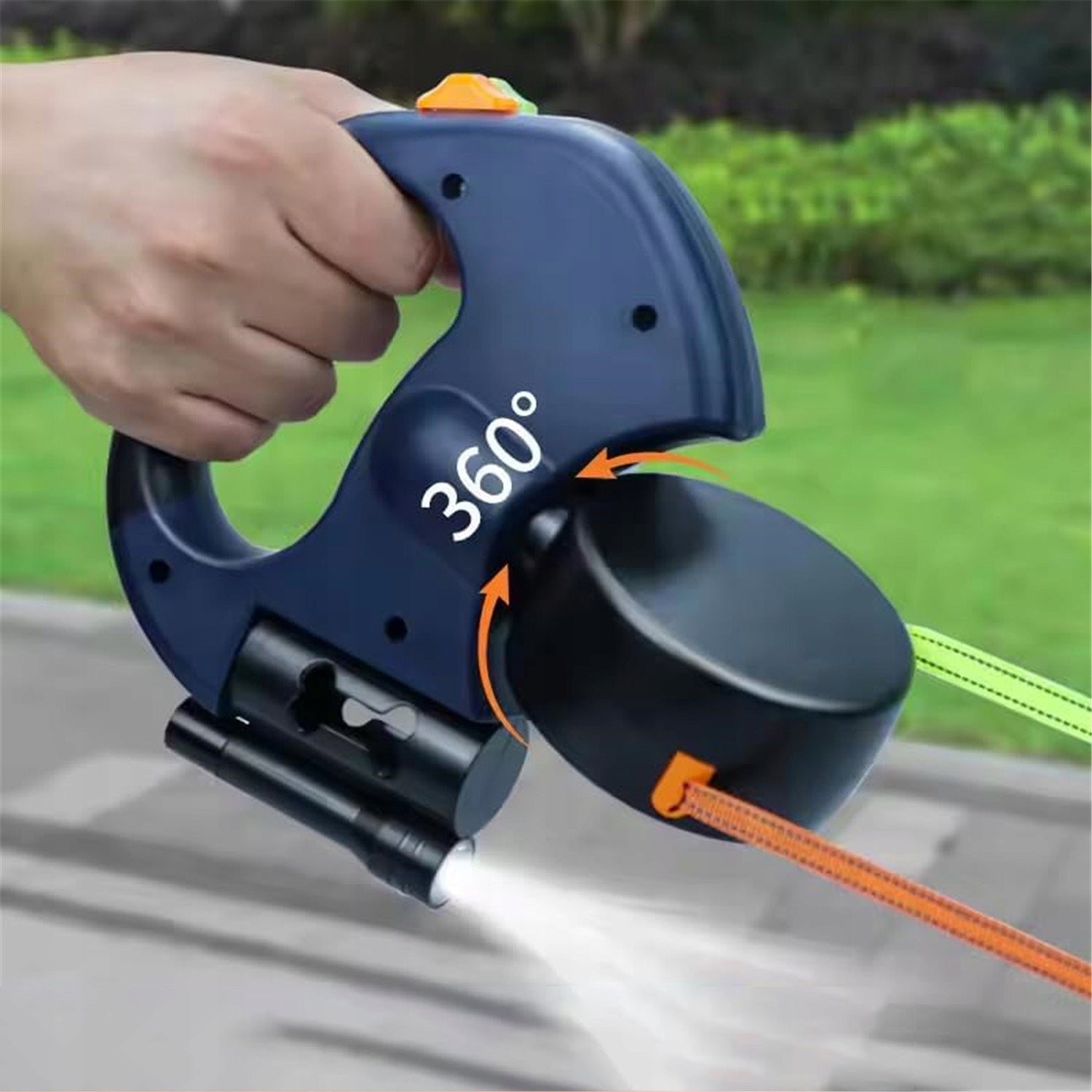 AUTOMATIC DOUBLE LEASH MULTIFUNCTIONAL ADJUSTABLE WITH LED LIGHTING EAN (GTIN) 700890064228