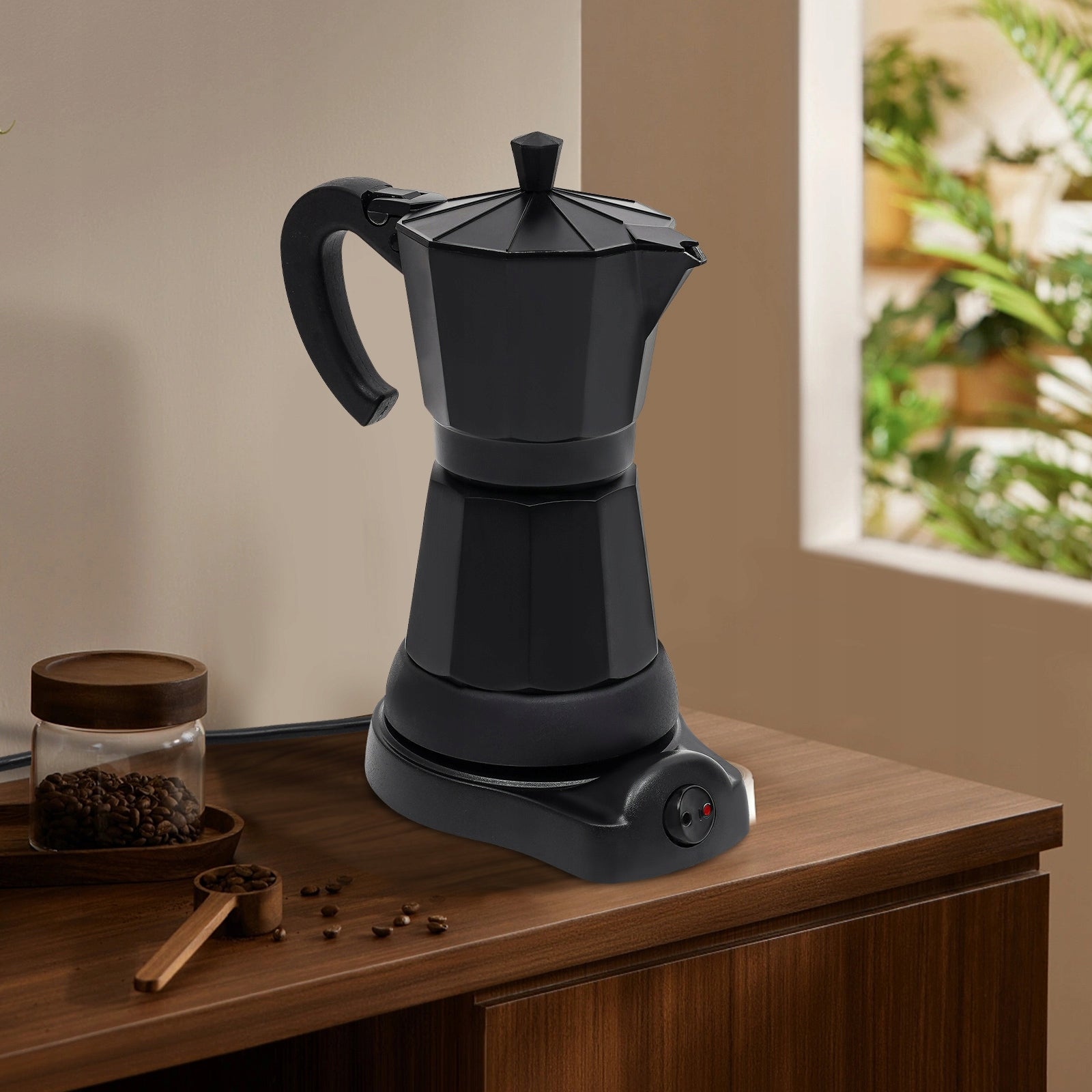 AUTOMATIC ELECTRIC COFFEE POT, MOKA POT, 300ML COFFEE MAKER(220-240V) Manufacturer code FHASF783