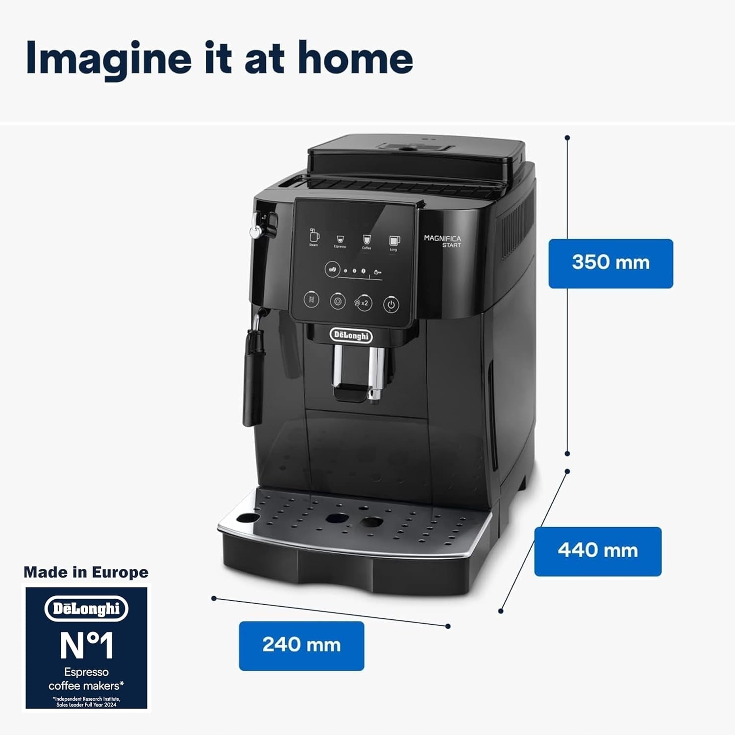 AUTOMATIC ESPRESSO MACHINE 1450W 1,8L GRINDER MILK FROTHER ESPRESSO LATTE EAN (GTIN) 5907400389658