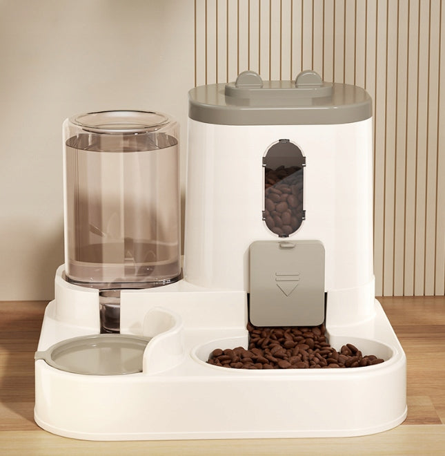 AUTOMATIC FEEDER FOR ANIMALS FOOD/WATER 1600ML/800ML GREY Manufacturer code 639784