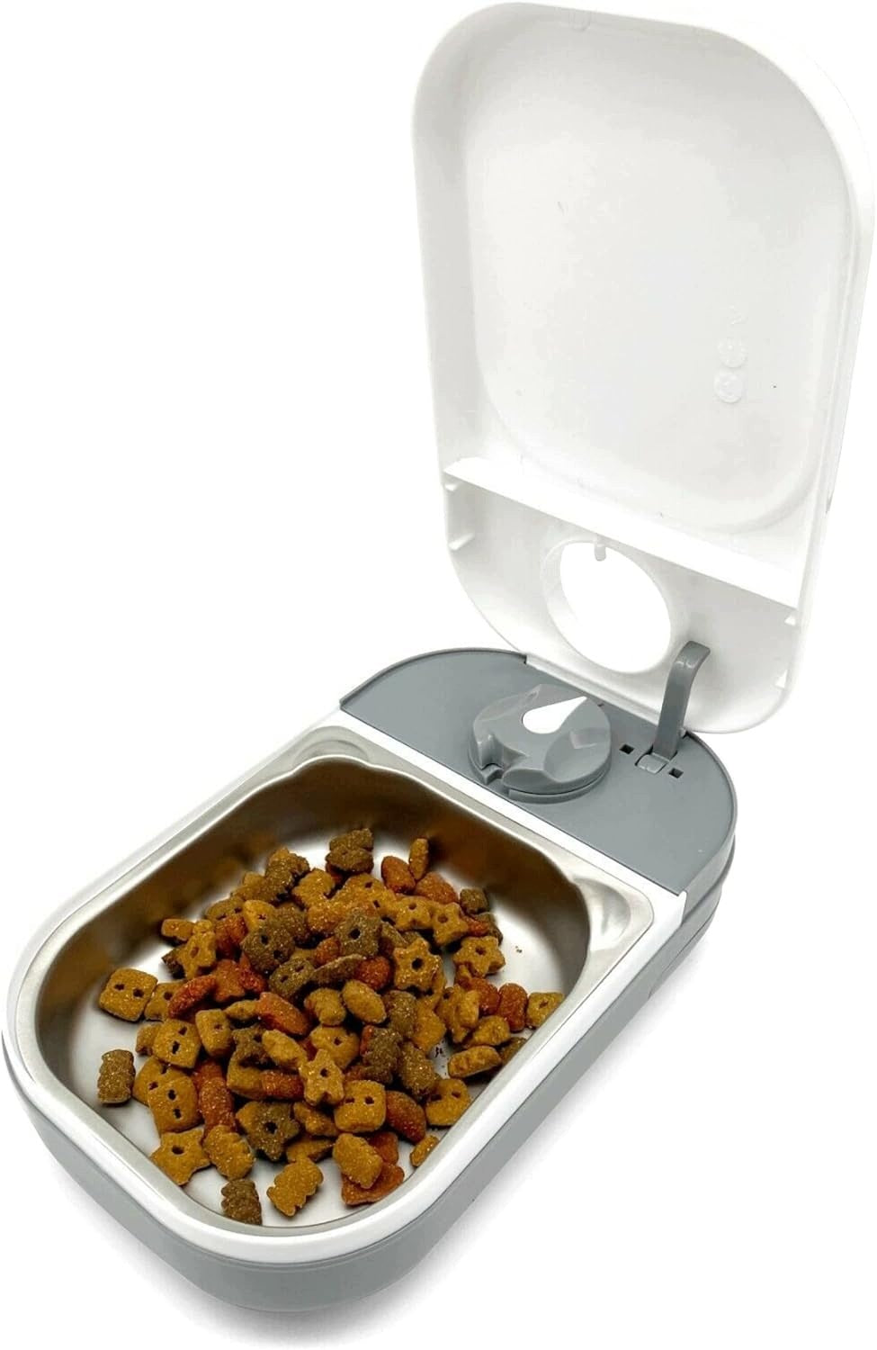 AUTOMATIC FEEDER FOR CATS AND SMALL DOGS CLOSER PETS C100 STEEL