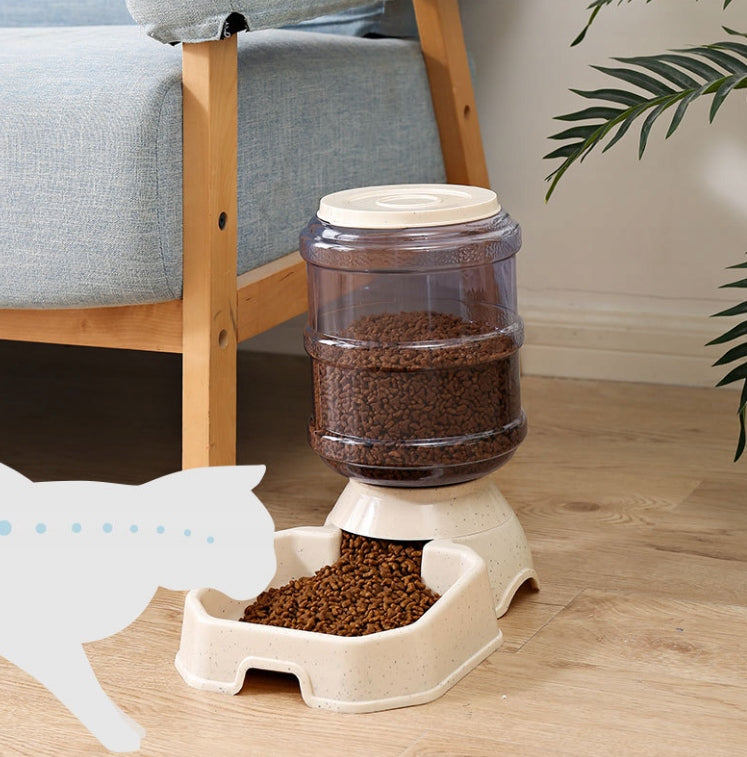 AUTOMATIC FEEDER FOR PET FOOD 3,8L BLACK Brand Perfectlife