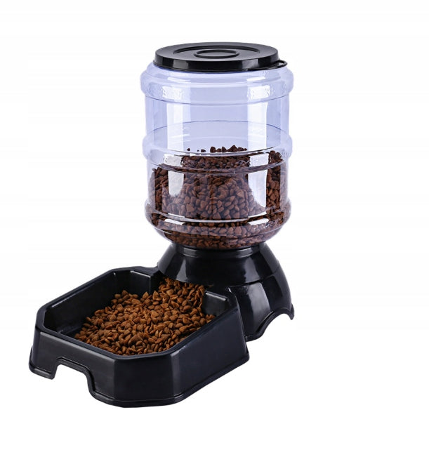 AUTOMATIC FEEDER FOR PET FOOD 3,8L BLACK