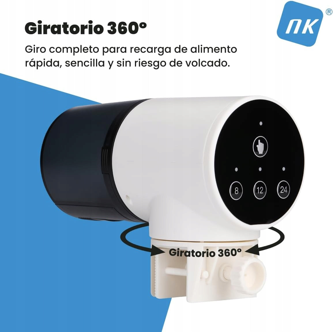 AUTOMATIC FISH FEEDER LCD 200ML TIMER Manufacturer code 6956104260441