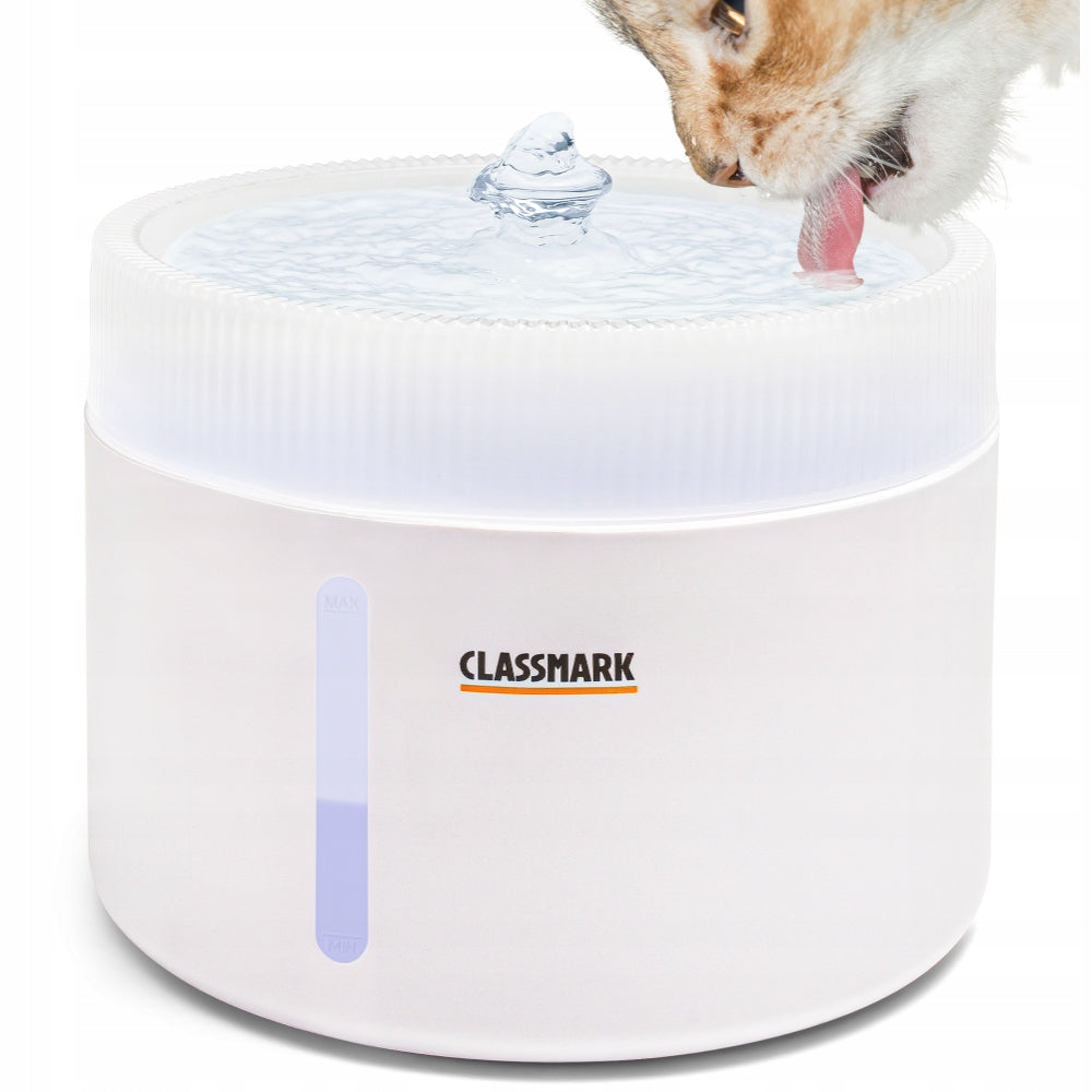 AUTOMATIC FOUNTAIN FOR CAT DOG DRINKER WITH LED FILTER, 2L FOR PETS