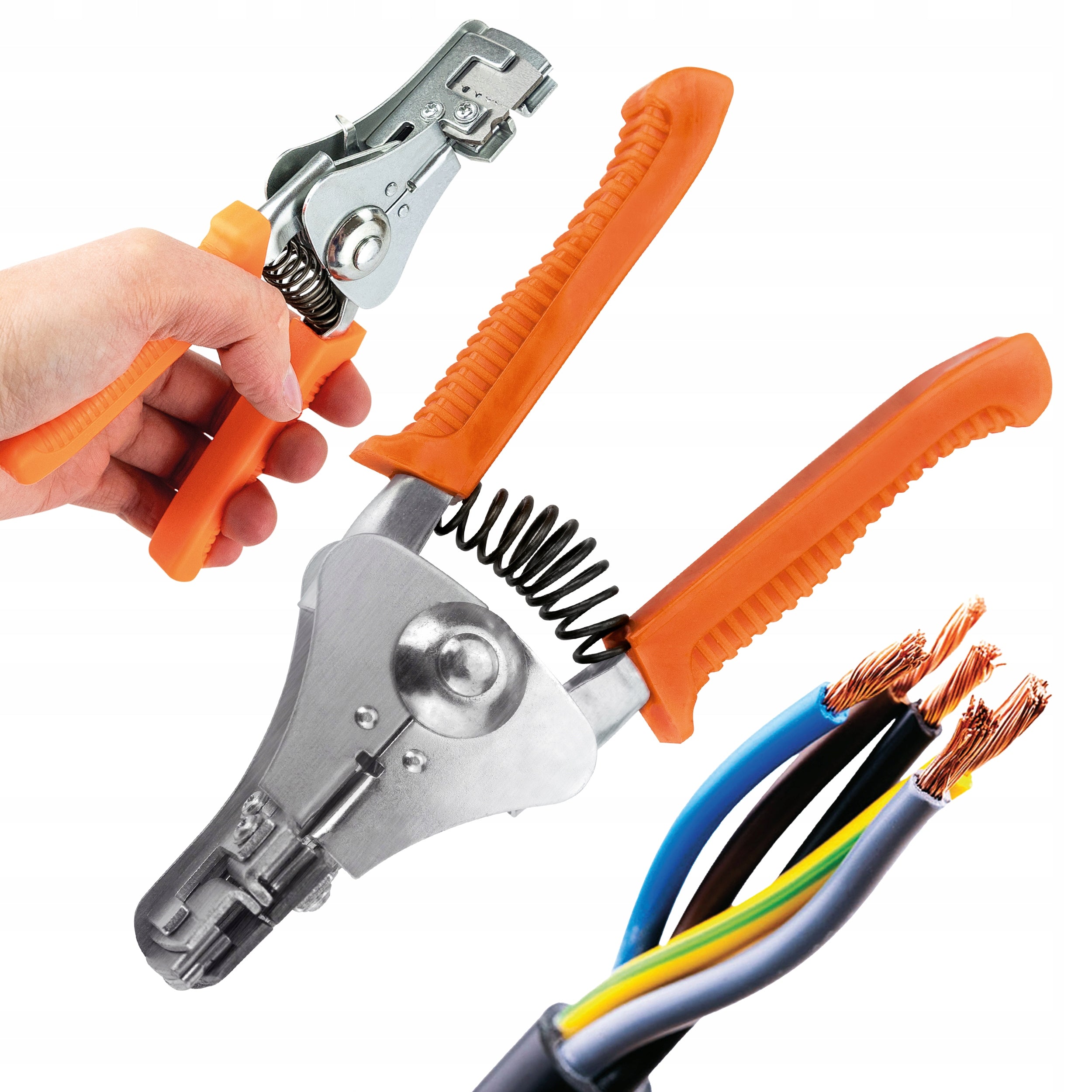 AUTOMATIC INSULATION PULLER FOR WIRES 0,5-2,0mm² CRIMPING MACHINE