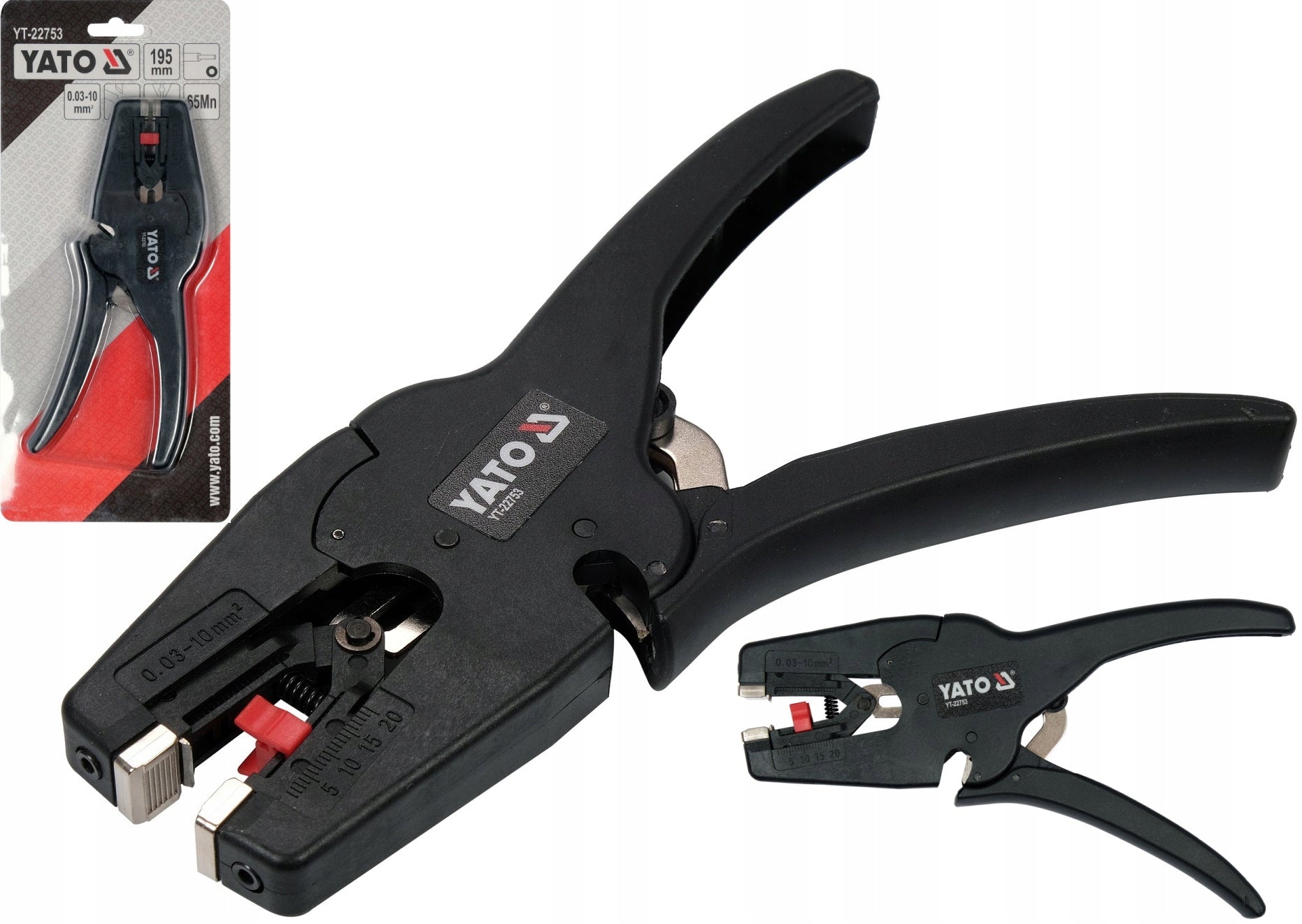 AUTOMATIC. INSULATION STRIPPER 0.03-10 MM2 YATO Brand Yato