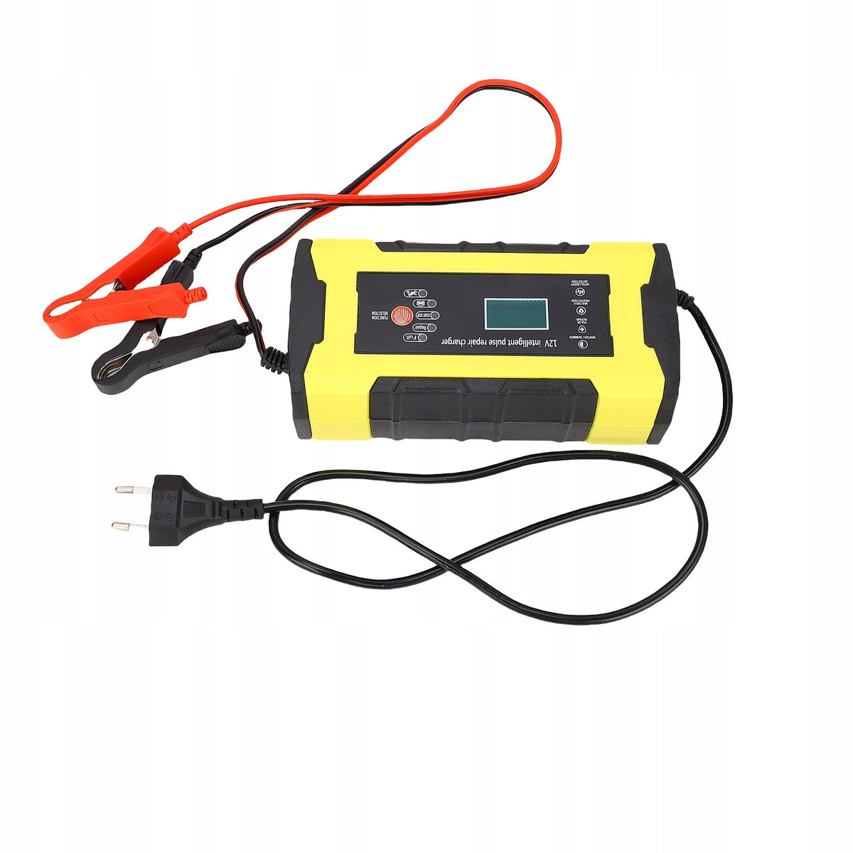 AUTOMATIC INTELLIGENT FORTHE BATTERY CHARGER LCD 12/24 V 10A Packaging status original