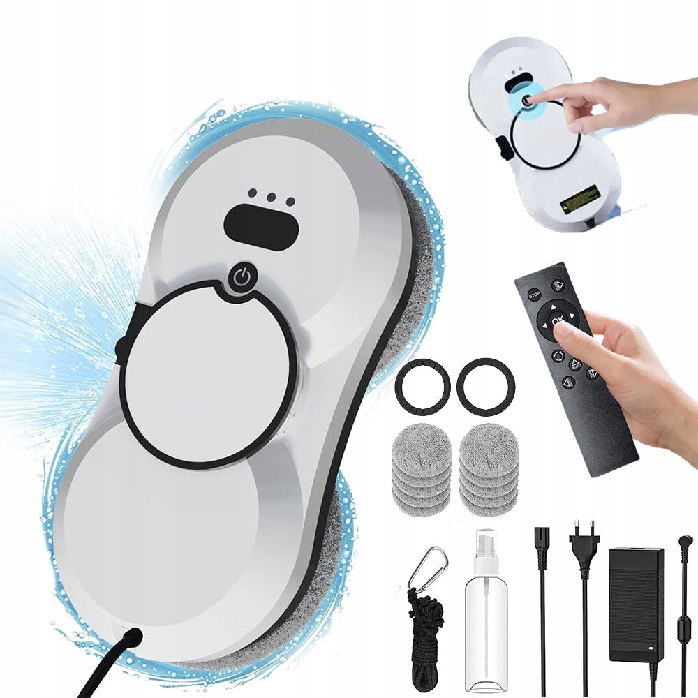 AUTOMATIC INTELLIGENT MIRROR WINDOW CLEANING ROBOT SET 5600 PA