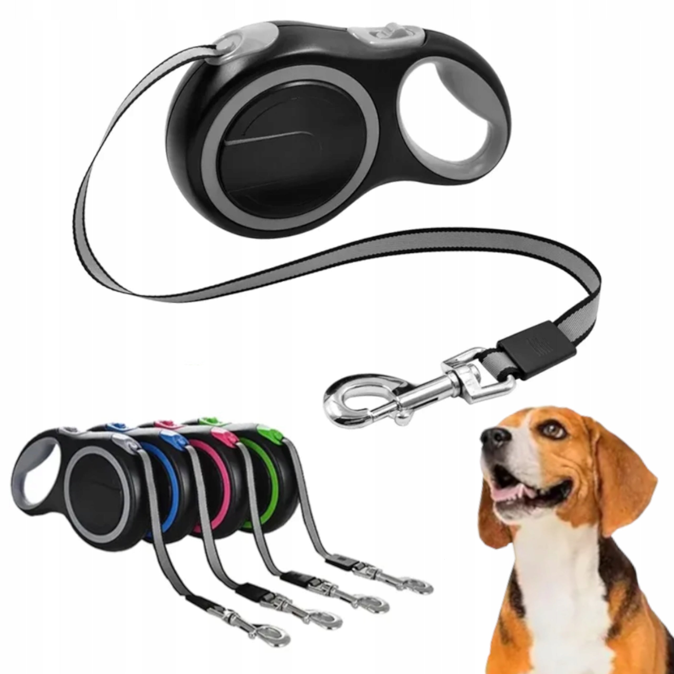 AUTOMATIC LEASH FOR DOG 5M LARGE SMALL WALKING STRONG LONG TAPE Kind automatic