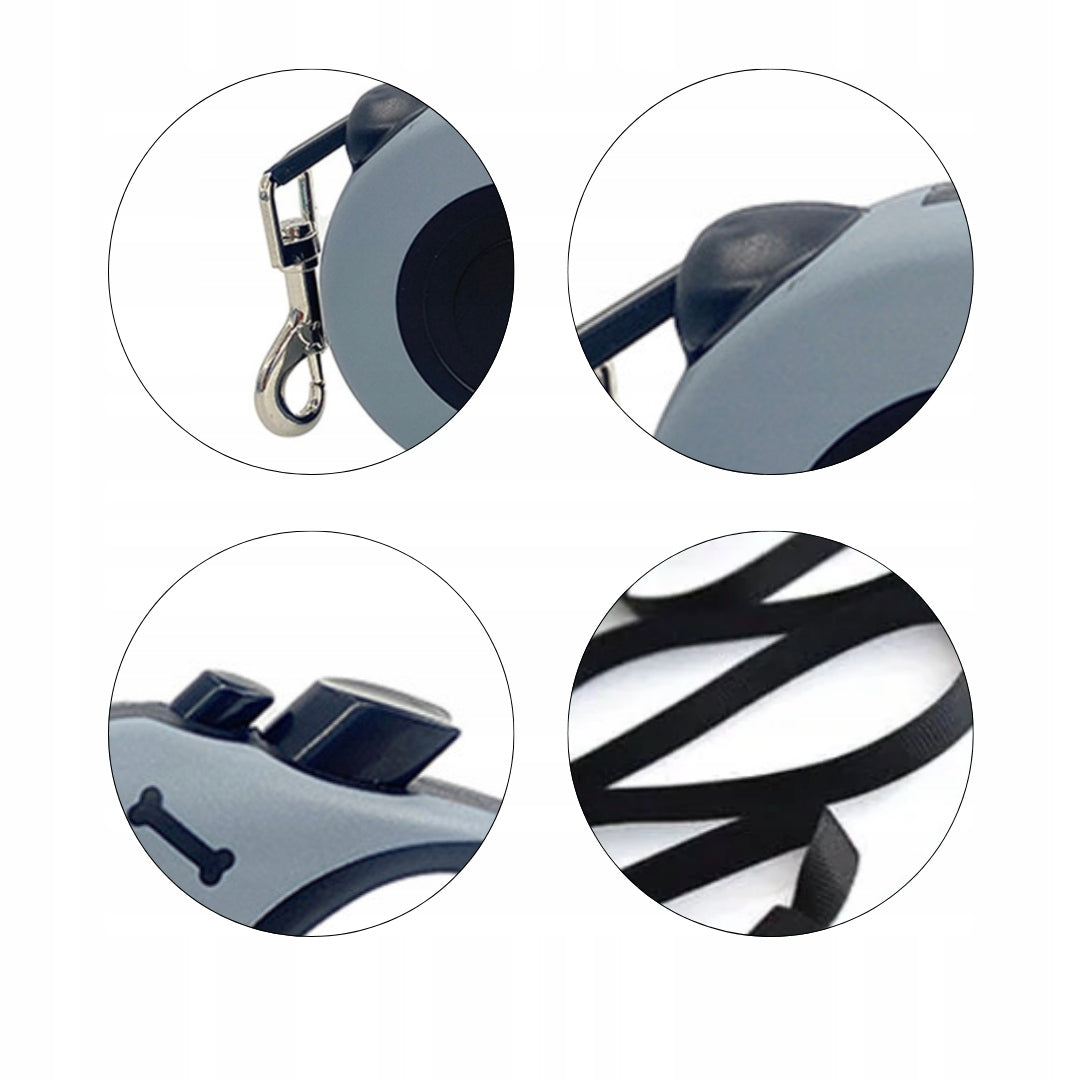 AUTOMATIC LEASH FOR SMALL DOG TAPE DURABLE ROLL-UP LOCK 3M Manufacturer code SMYCZ AUTOMATYCZNA DLA MAŁYCH PSÓW 3M