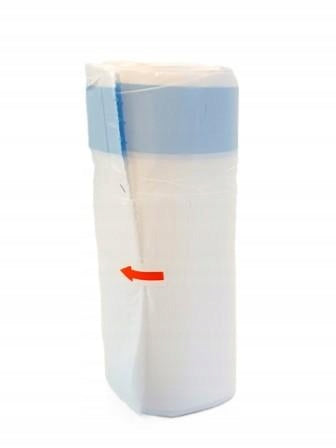 AUTOMATIC LITTER BOX BAGS 15 pieces (1 roll) STRONG DURABLE WITH X TAPE Packaging status original