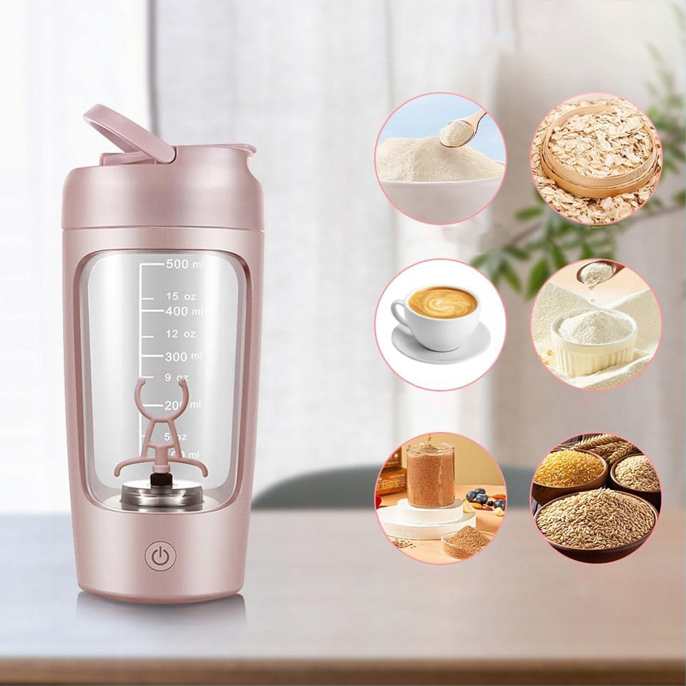 AUTOMATIC MIXING CUP RECHARGEABLE PORTABLE ELECTRIC MIXING Volume 650 ml