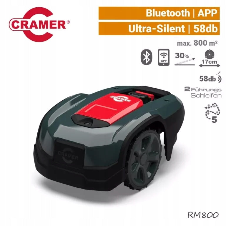 AUTOMATIC MOWING ROBOT CRAMER RM800 Series RM800