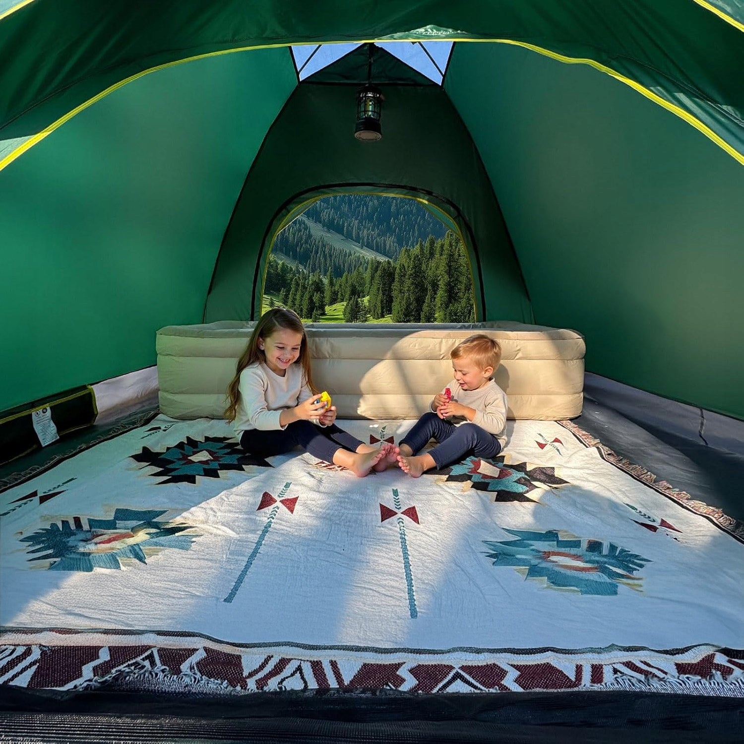 AUTOMATIC OUTDOOR CAMPING TENT QUICK OPENING UV PROTECTION LIGHT Kind travel