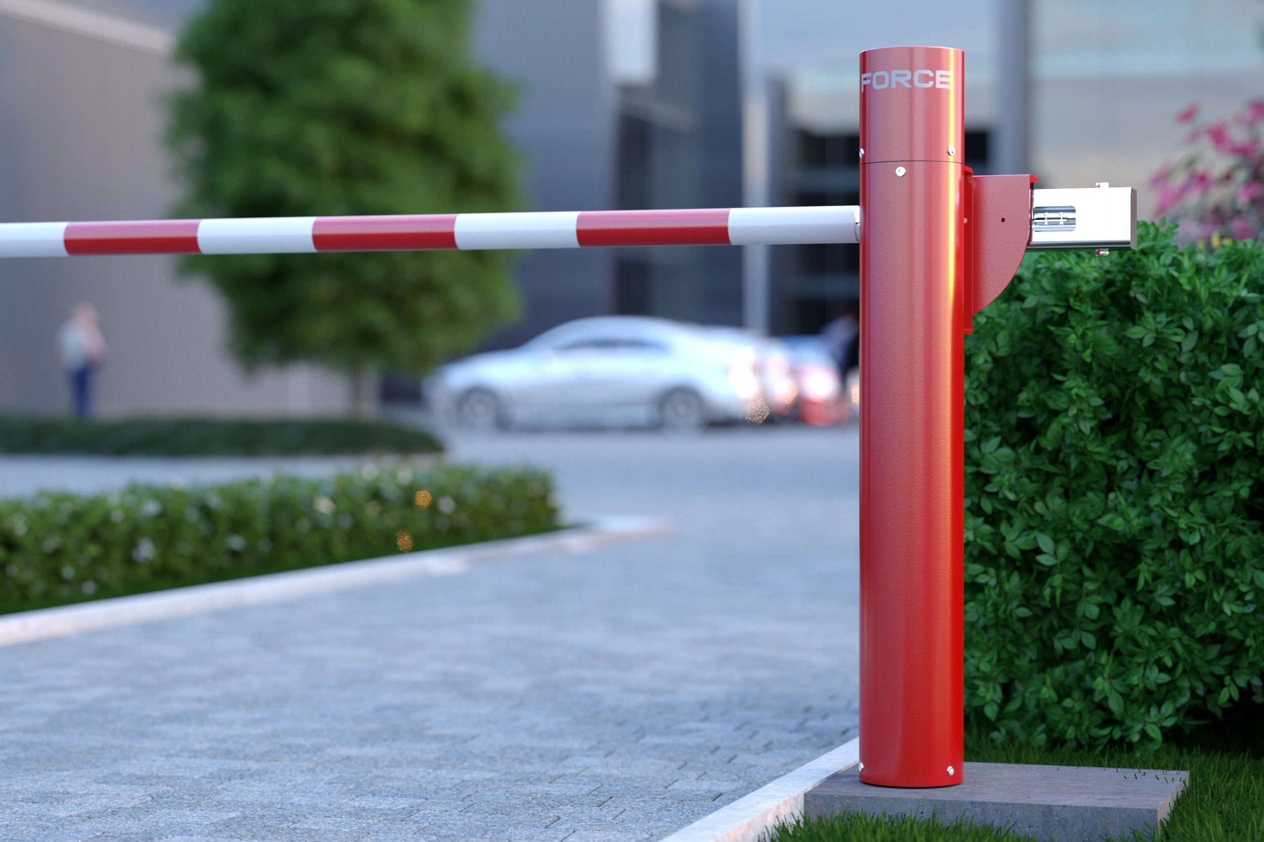 AUTOMATIC PARKING BARRIER FORCE GR3000 ARM 3m 2x REMOTE CONTROL WiFi PHOTOKOM Brand Force