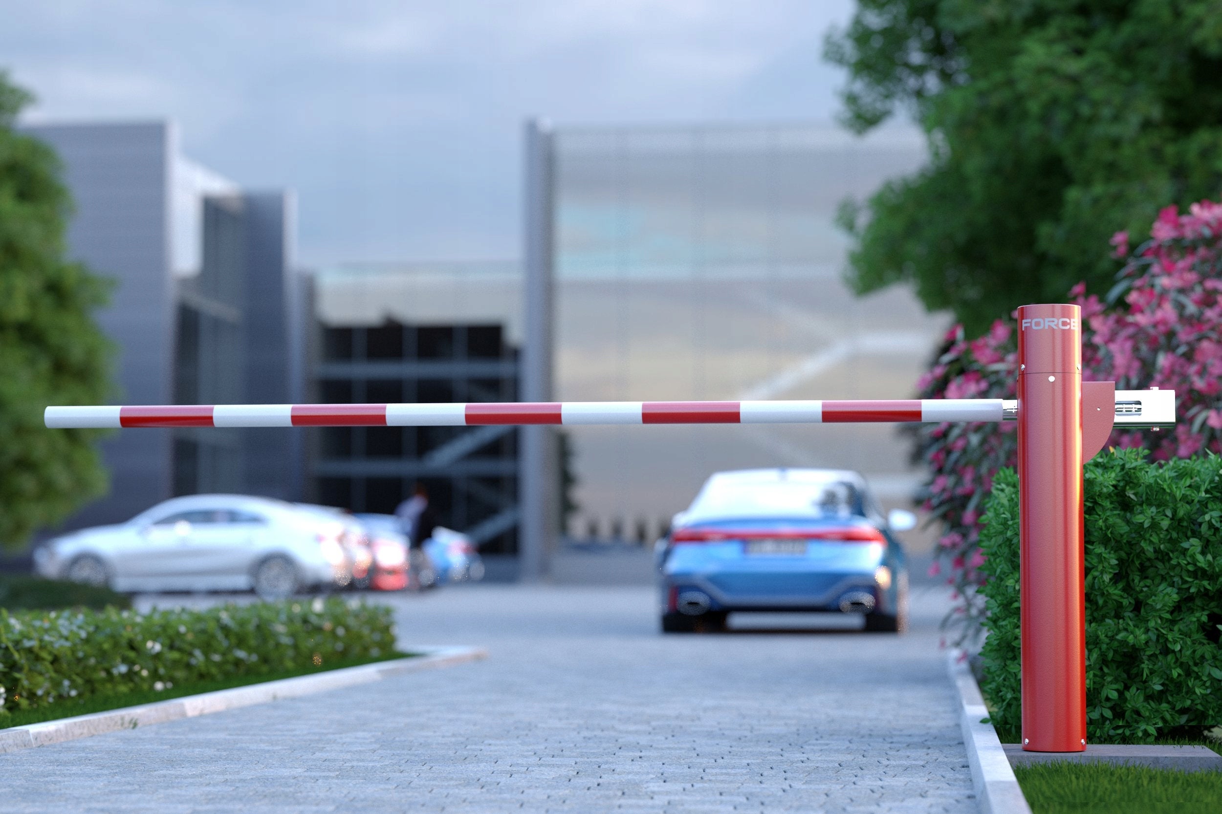 AUTOMATIC PARKING BARRIER FORCE GR3000 ARM 3m 2x REMOTE CONTROL WiFi PHOTOKOM Packaging status original
