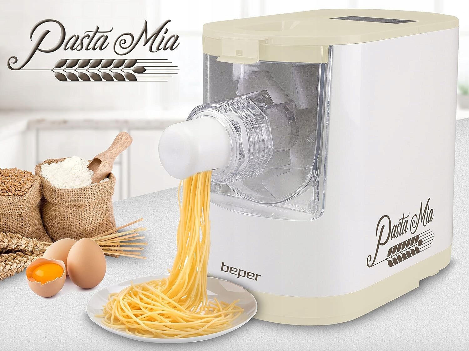 AUTOMATIC PASTA MACHINE 200W 8 DIES Brand no brand