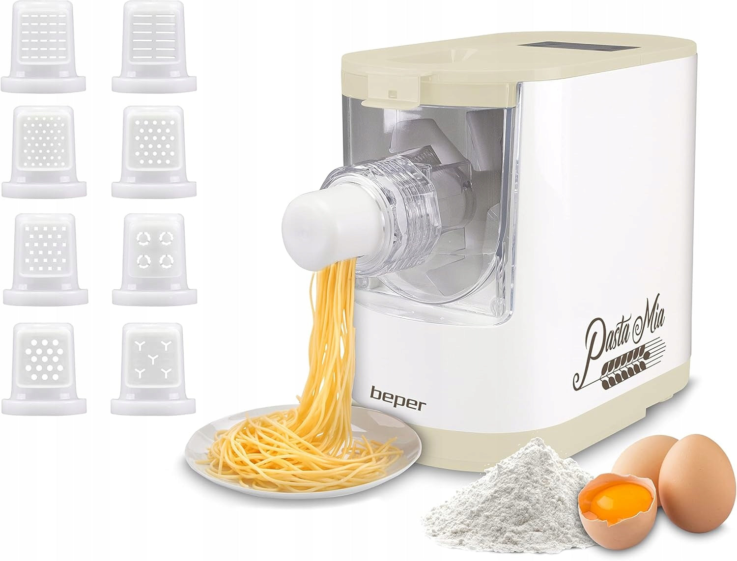 AUTOMATIC PASTA MACHINE 200W 8 DIES