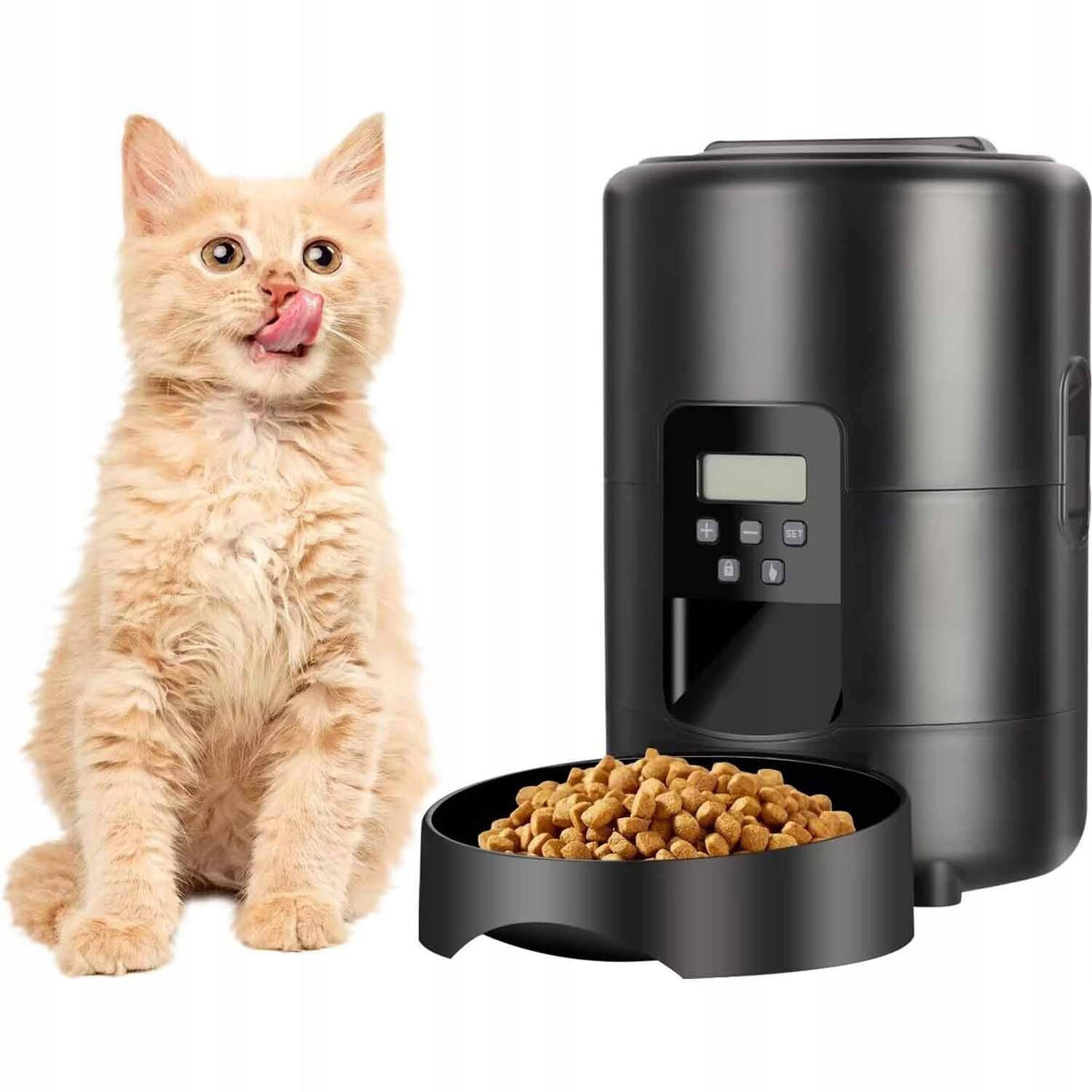 AUTOMATIC PET FEEDER SMART FEEDER USB 2L PROGRAMMABLE Packaging status original
