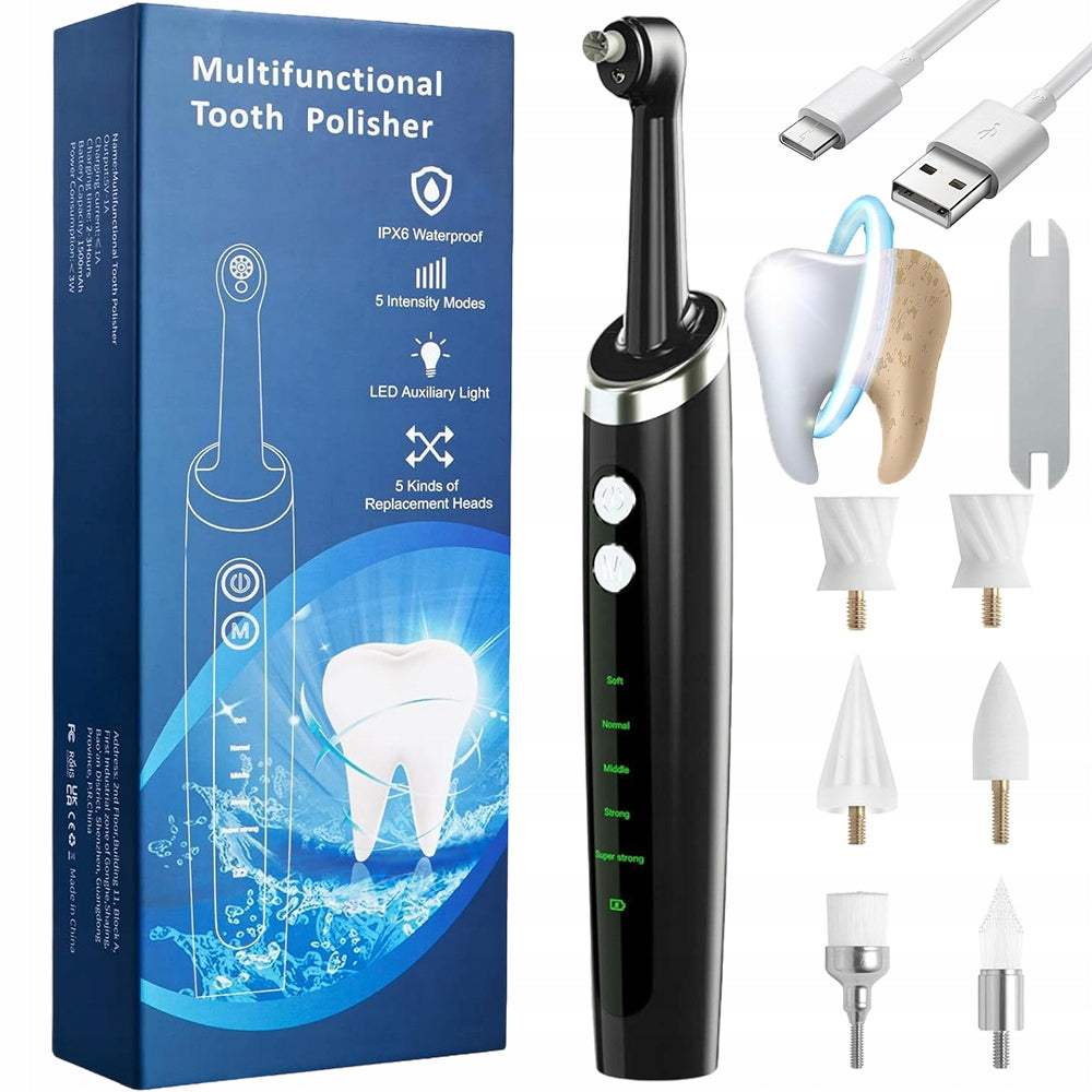 AUTOMATIC POLISHING BRUSH – REMOVES STAINS, 5 SPEEDS