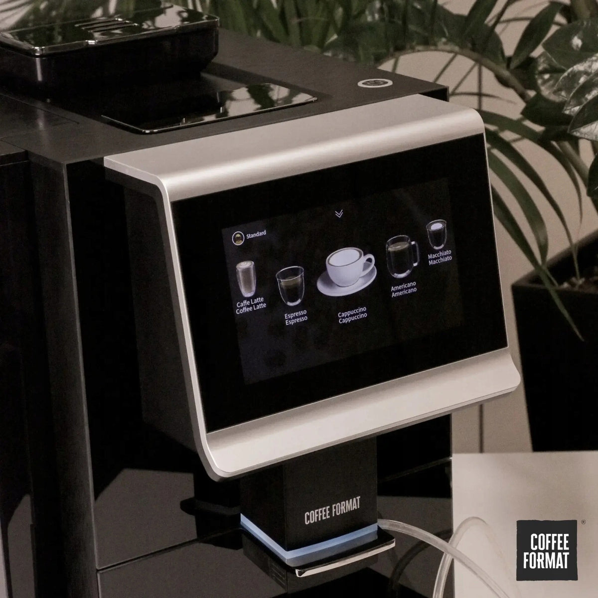 AUTOMATIC PRESSURE COFFEE MAKER Coffee Format BLOOM 1450W BLACK Brand Coffee Format