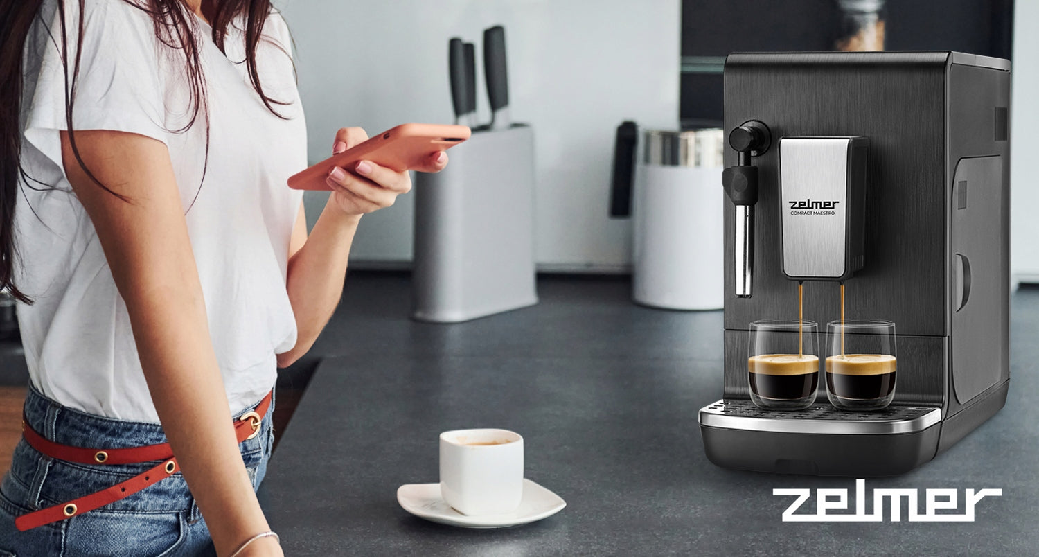 AUTOMATIC PRESSURE COFFEE MAKER ZELMER THERMOBLOCK 1550W 20 BAR Manufacturer code 71705899P