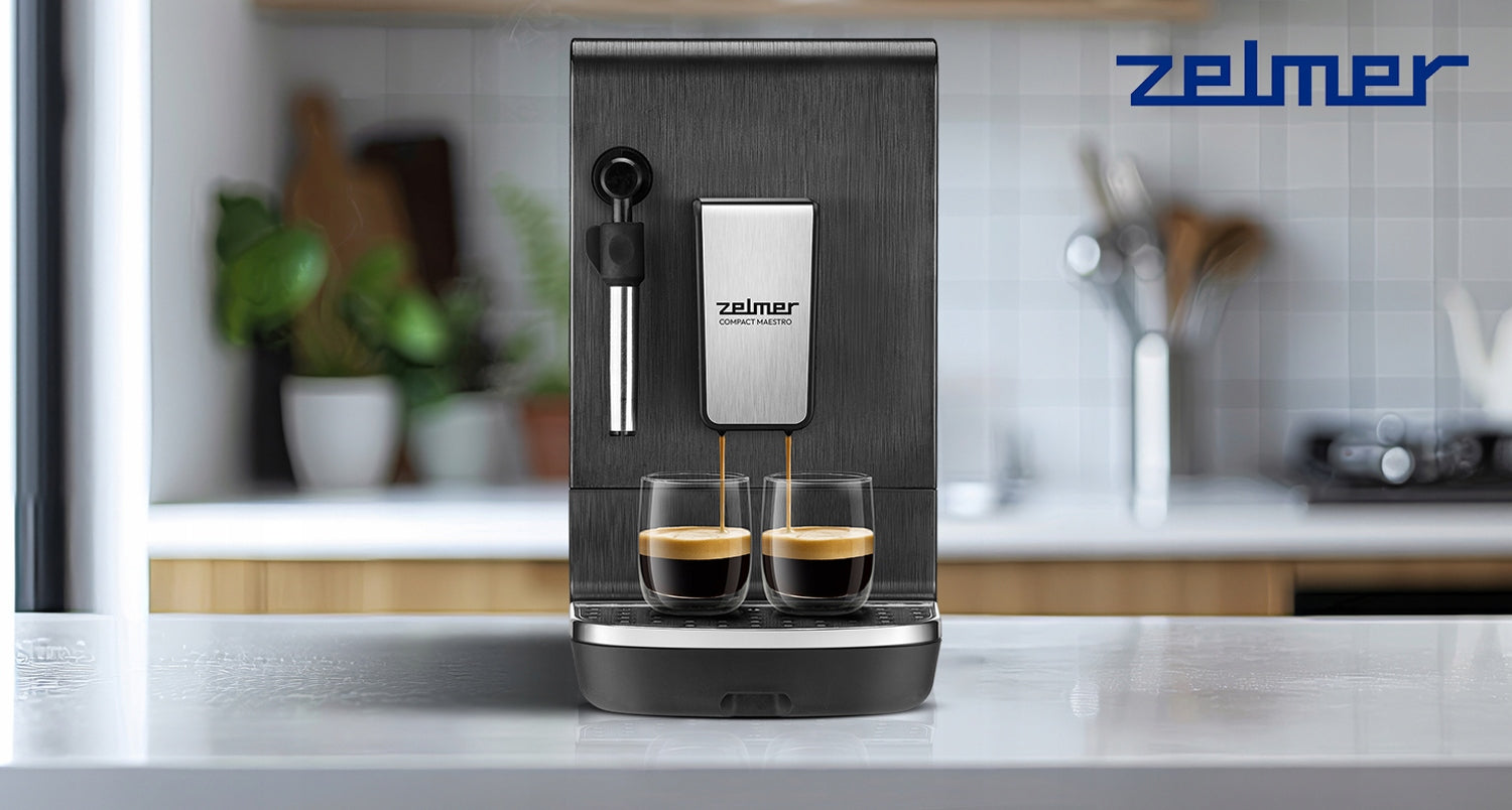 AUTOMATIC PRESSURE COFFEE MAKER ZELMER THERMOBLOCK 1550W 20 BAR Packaging status original