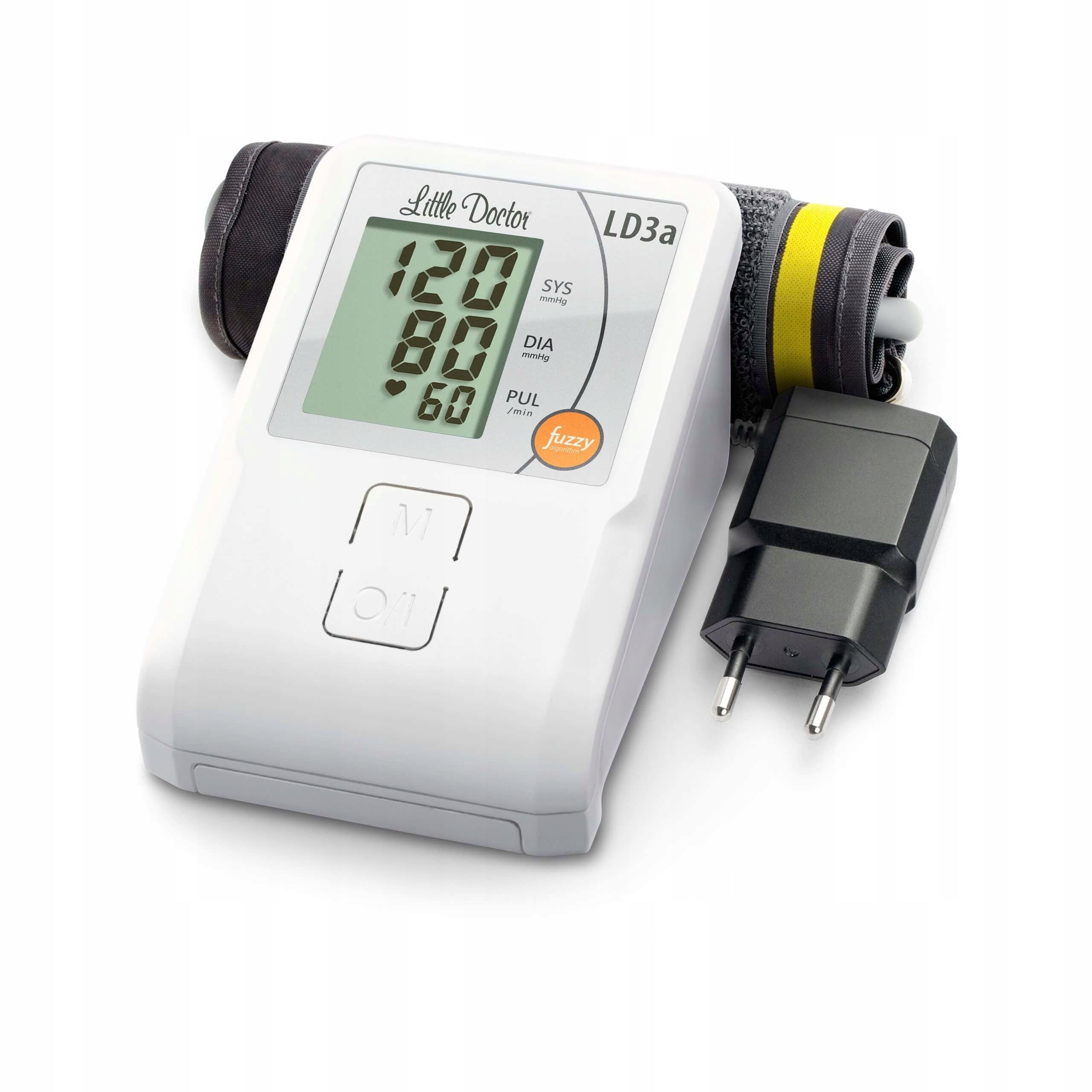 AUTOMATIC SHOULDER BLOOD PRESSURE MONITOR DETECTS ARRHYTHMIA POWER SUPPLY + THERMOMETER Medical device yes