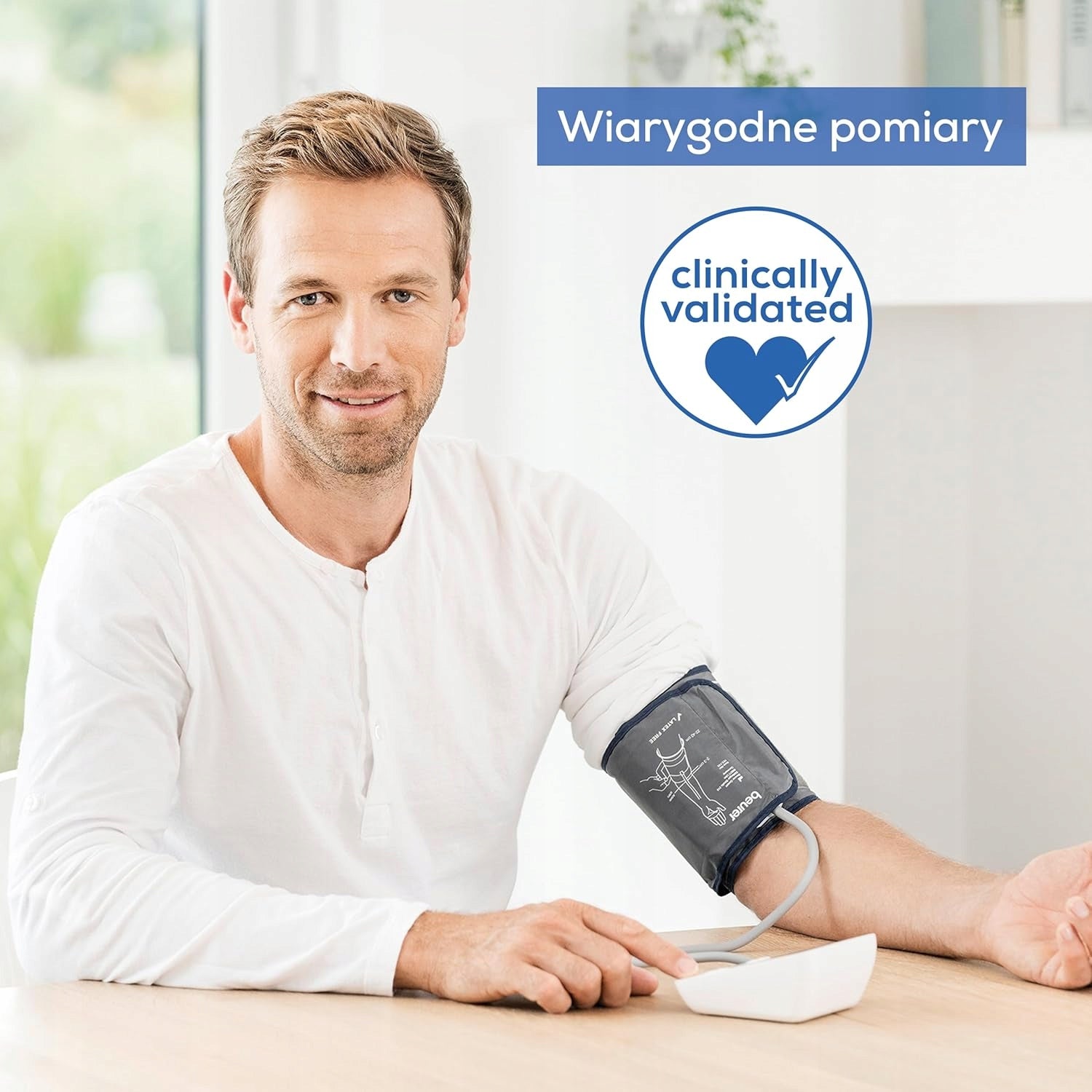 AUTOMATIC SHOULDER BLOOD PRESSURE MONITOR WITH ARRHYTHMIA AND MEMORY DETECTION EAN (GTIN) 5907401975010