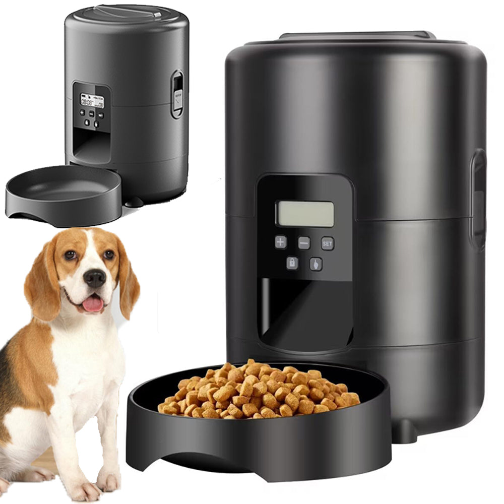 AUTOMATIC SMART LCD DISPENSER CAT DOG FOOD FEEDER 2L