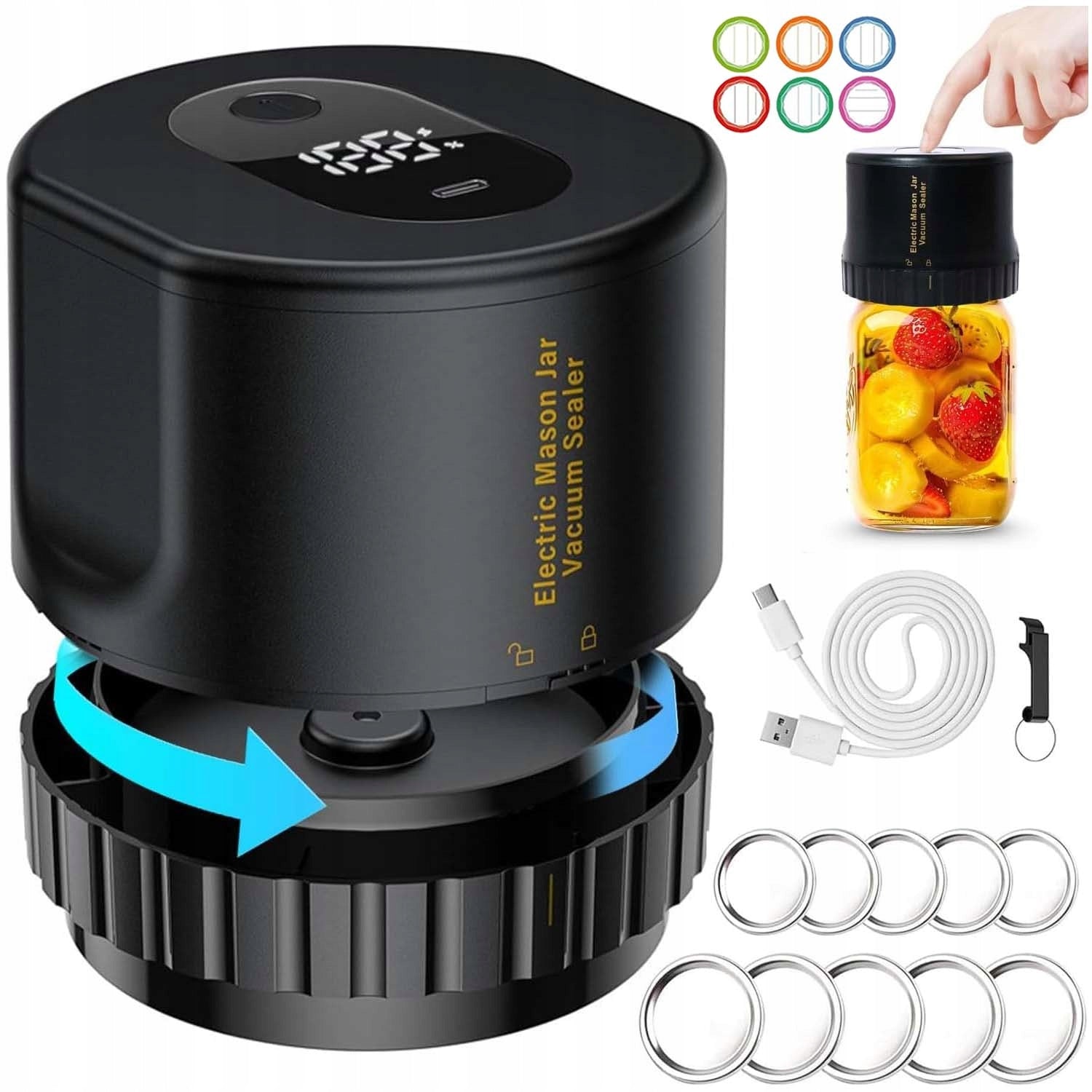 AUTOMATIC STOP VACUUM WELDING MACHINE KIT FOR MASON JAR