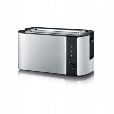 AUTOMATIC TOASTER 4 TOAST 1400W LONG CHAMBER GRATE SEVERIN AT2590 Brand Severin