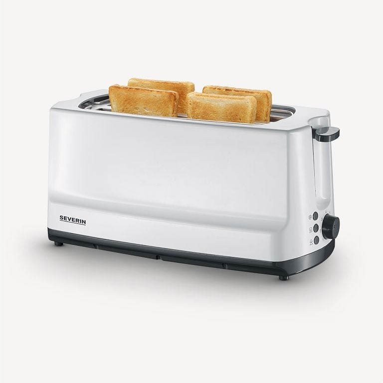 AUTOMATIC TOASTER 4 TOAST 1400W LONG CHAMBER GRATE WHITE SEVERIN AT2234 Manufacturer code AT2234