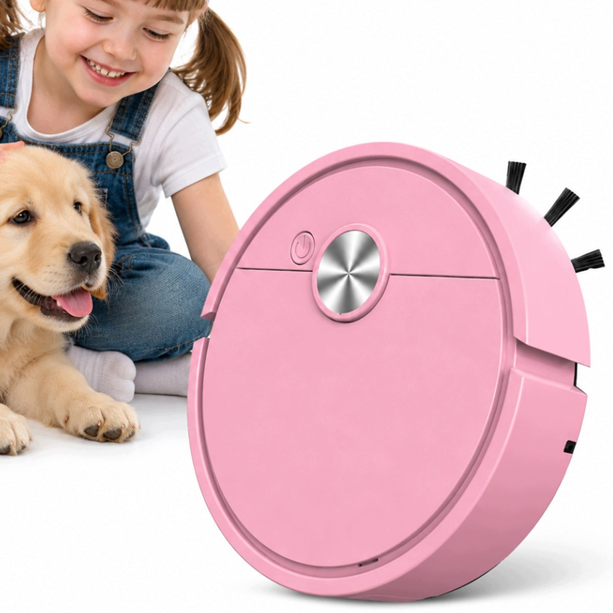 AUTOMATIC VACUUM CLEANER ROBOT CLEANING TOY FOR KIDS TO CLEAN