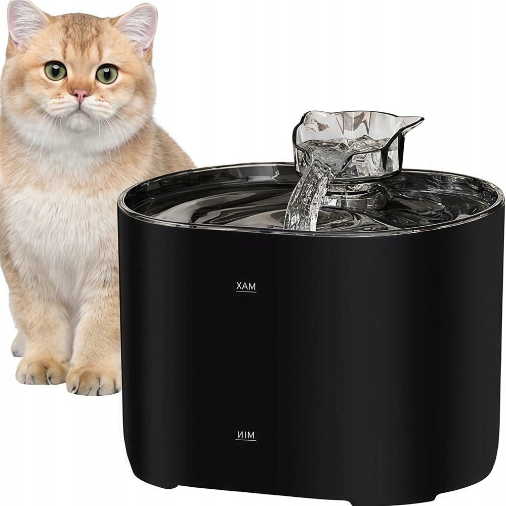 AUTOMATIC WATER CAT DRINKER WITHOUT SENSOR QUIET 2.2L PC Packaging status original
