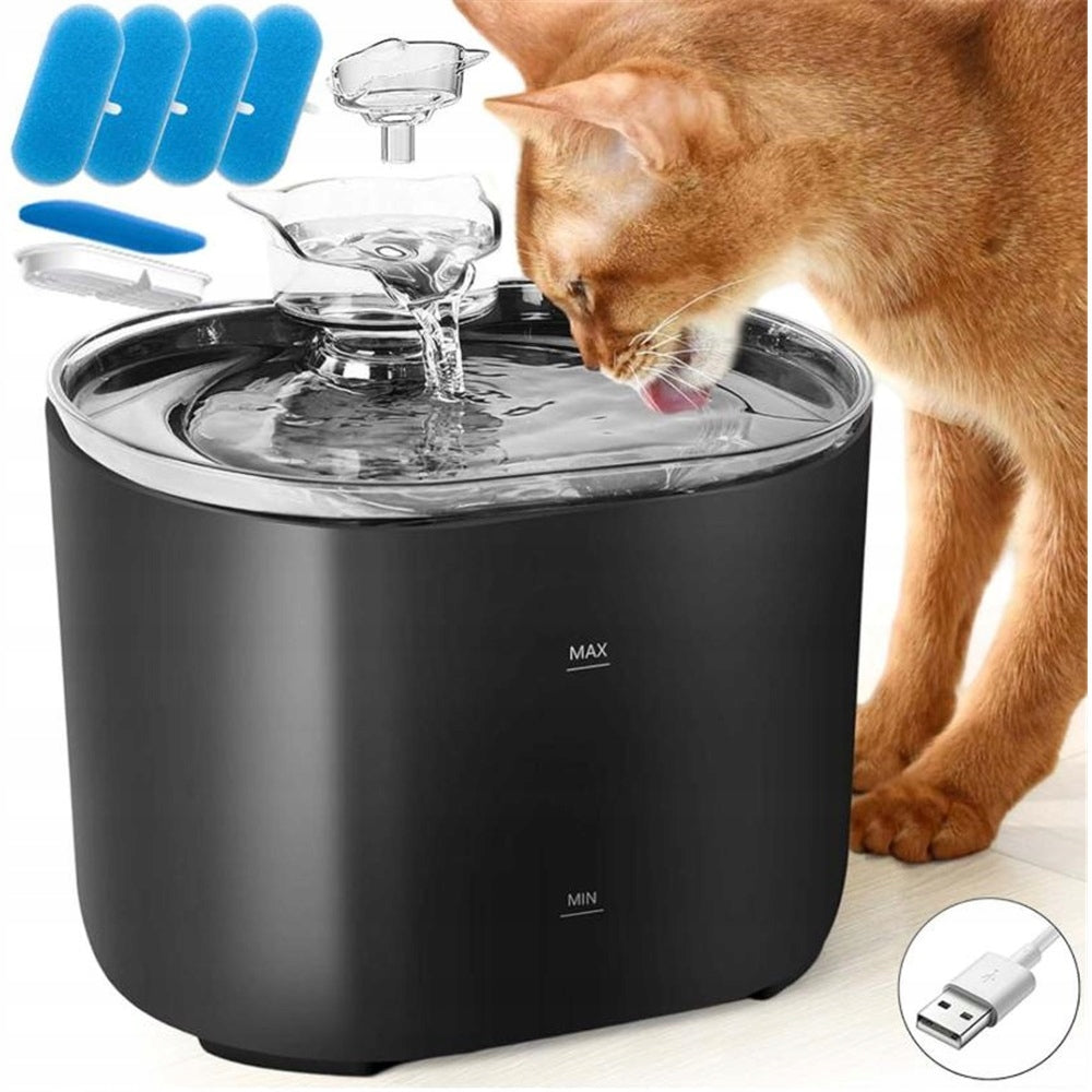 AUTOMATIC WATER CAT DRINKER WITHOUT SENSOR QUIET 2.2L PC