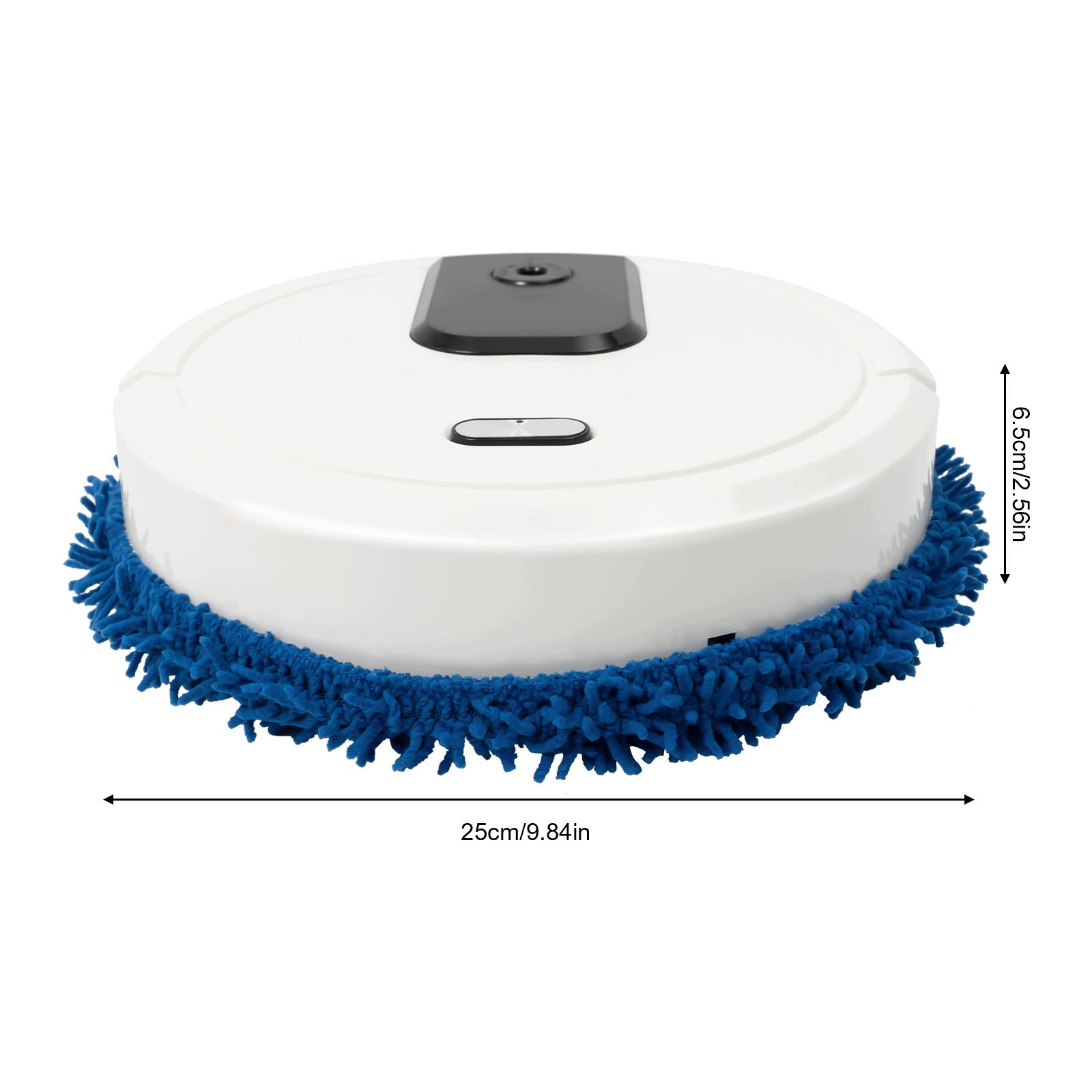 AUTOMATIC WET/DRY FLOOR SCRUBBER USB CHARGING 60-MIN BATTERY AUTO CLEANING Packaging status original