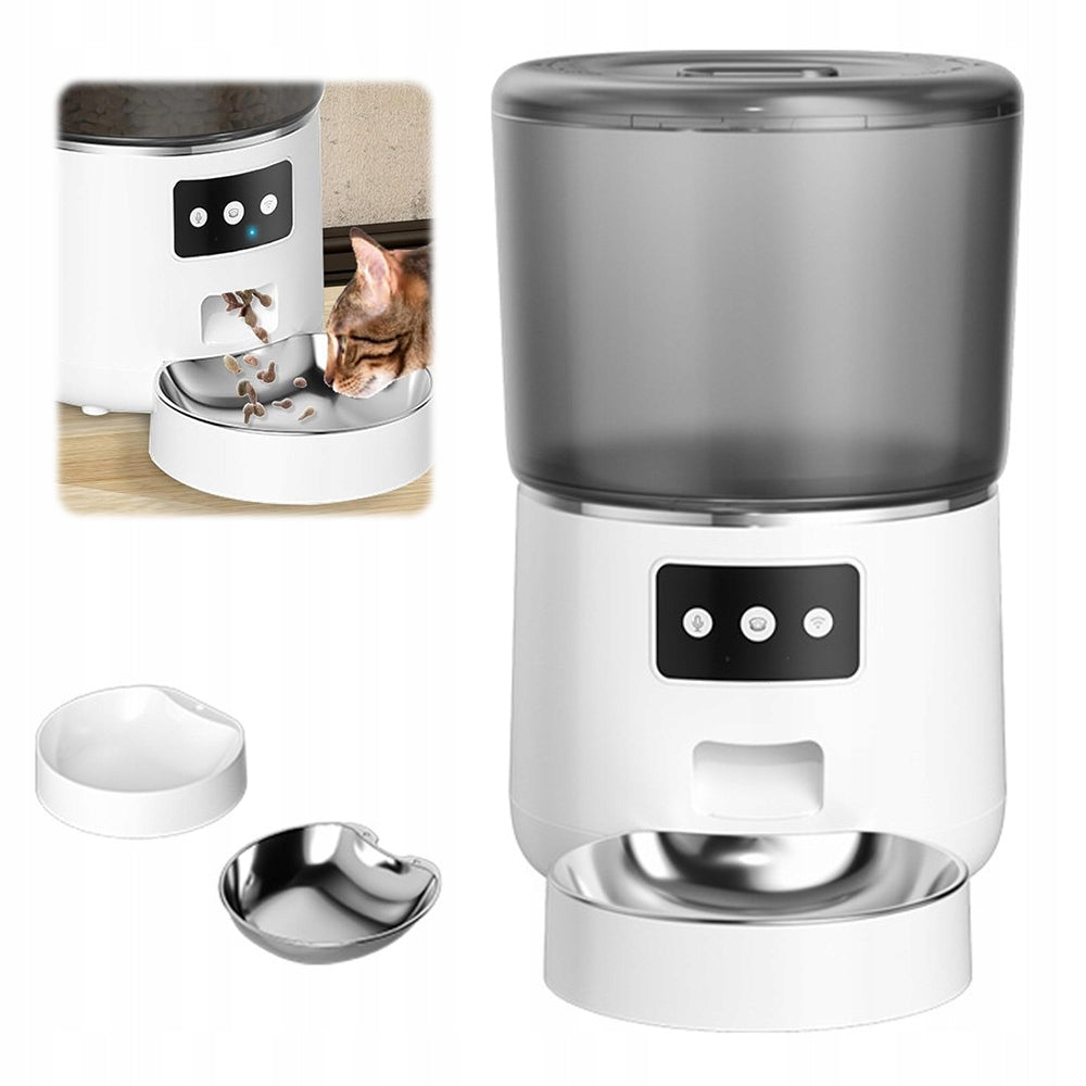 AUTOMATIC WIFI PET FEEDER CAT DRY FOOD DISPENSER WI-FI 4L Trade name ZT-PODAJNIK MISKA 4L WIFI-2