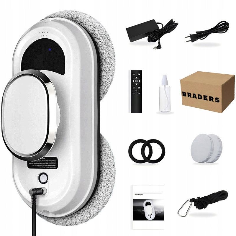 AUTOMATIC WINDOW CLEANING ROBOT – 5600KPA, FOR WINDOWS AND MIRRORS, INTELLIGENT