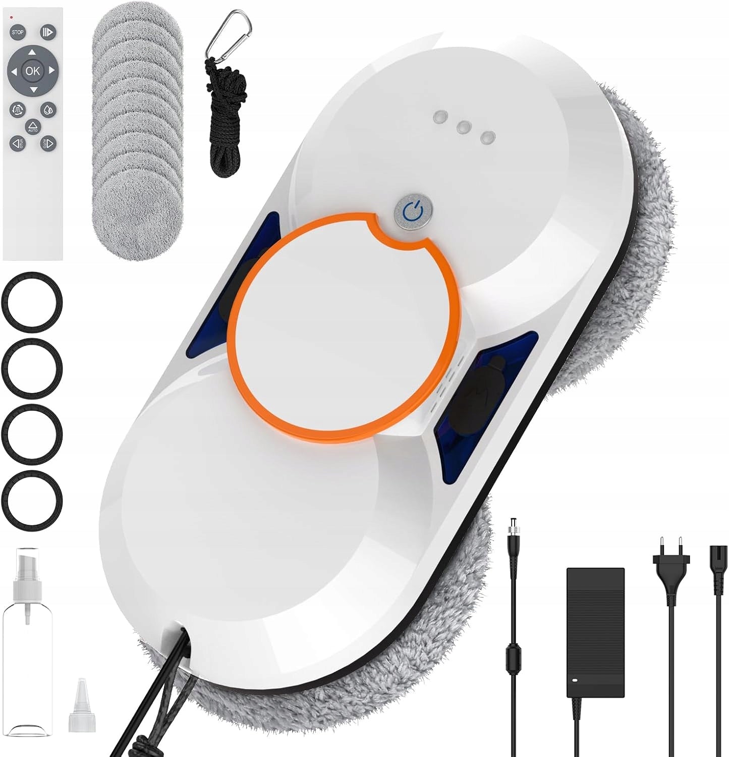 AUTOMATIC WINDOW CLEANING ROBOT CLEANING WINDOW PANES 3CLEANING MODES Packaging status original