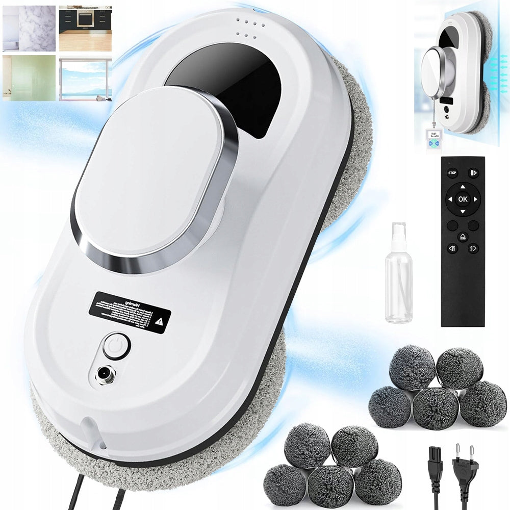 AUTOMATIC WINDOW CLEANING ROBOT WITH INTELLIGENT ANTI-FALL SYSTEM