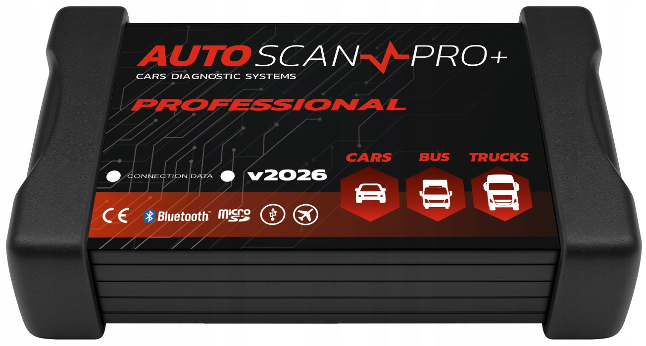 AUTOSCAN PRO+ PROFESSIONAL V2026 INTERFACE DIAGNOSTIC TESTER 8 ADAPTERS Brand Autoscan PRO+