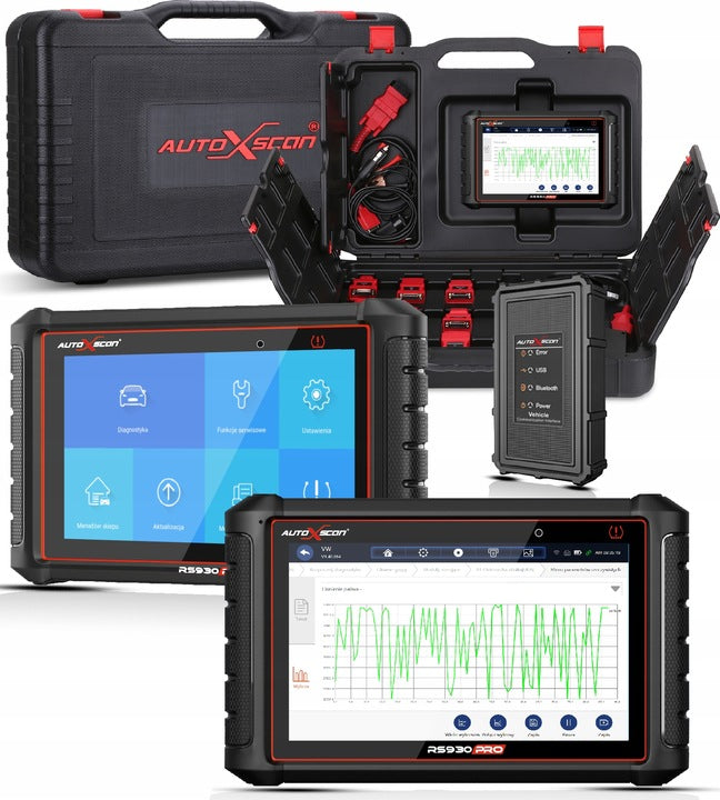 AUTOXSCAN RS930PRO SELF-PROPELLED DIAGNOSTIC TEST