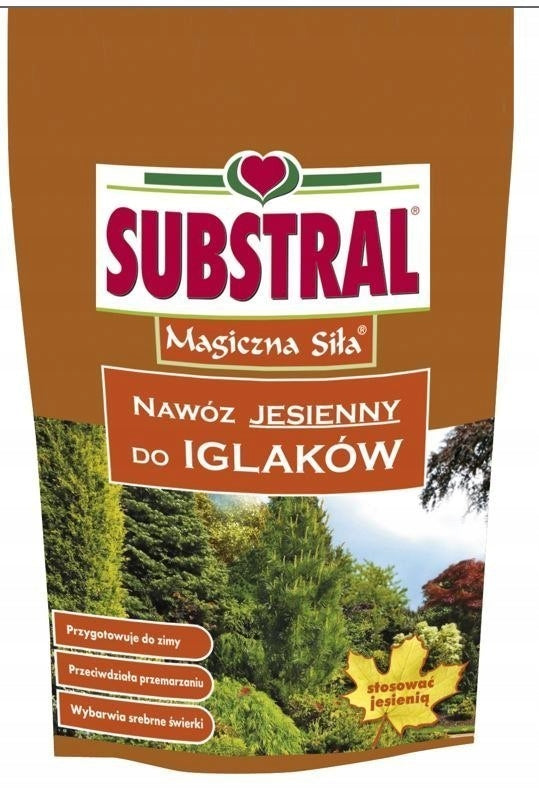 AUTUMN FERTILIZER SUBSTRAL MAGIC FORCE CONIFER 350g FERTILIZER FOR THUJA CONIFERS