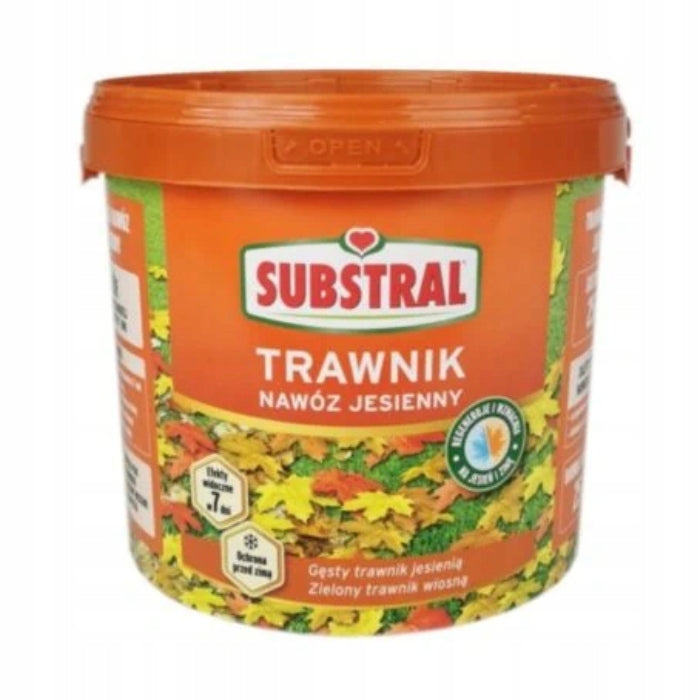 AUTUMN FERTILIZER SUBSTRAL TRAWINK 5kg FAST EFFECT OF GARDEN GRASS PROTECTION UNIWER Manufacturer Substral