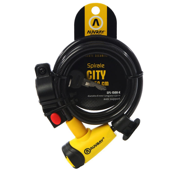 AUVRAY STRONG CABLE BICYCLE CLASP AUVRAY CITY 8 Kind cord